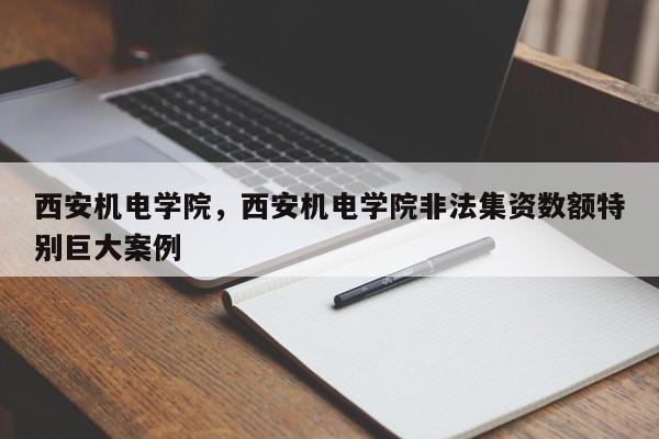 西安机电学院，西安机电学院非法集资数额特别巨大案例